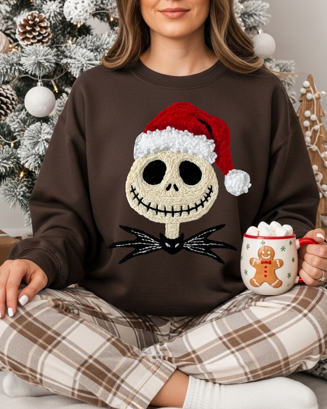 Jack skellington Christmas crewneck