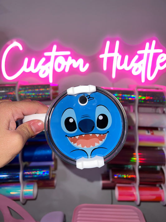 Stitch face Stanley topper