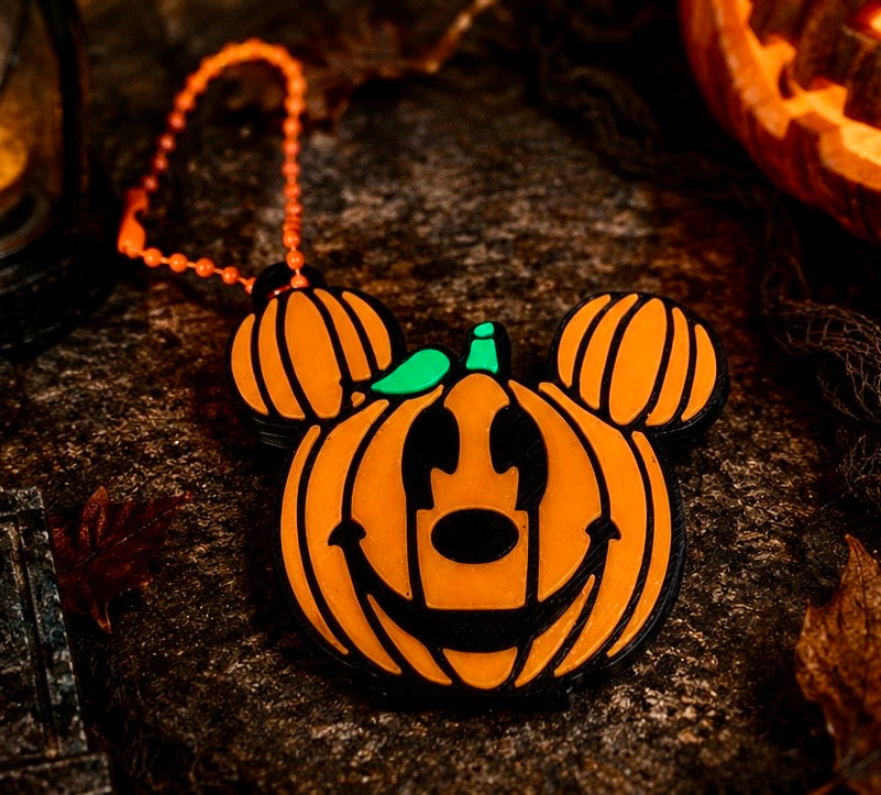 Mickey pumpkin soda can opener