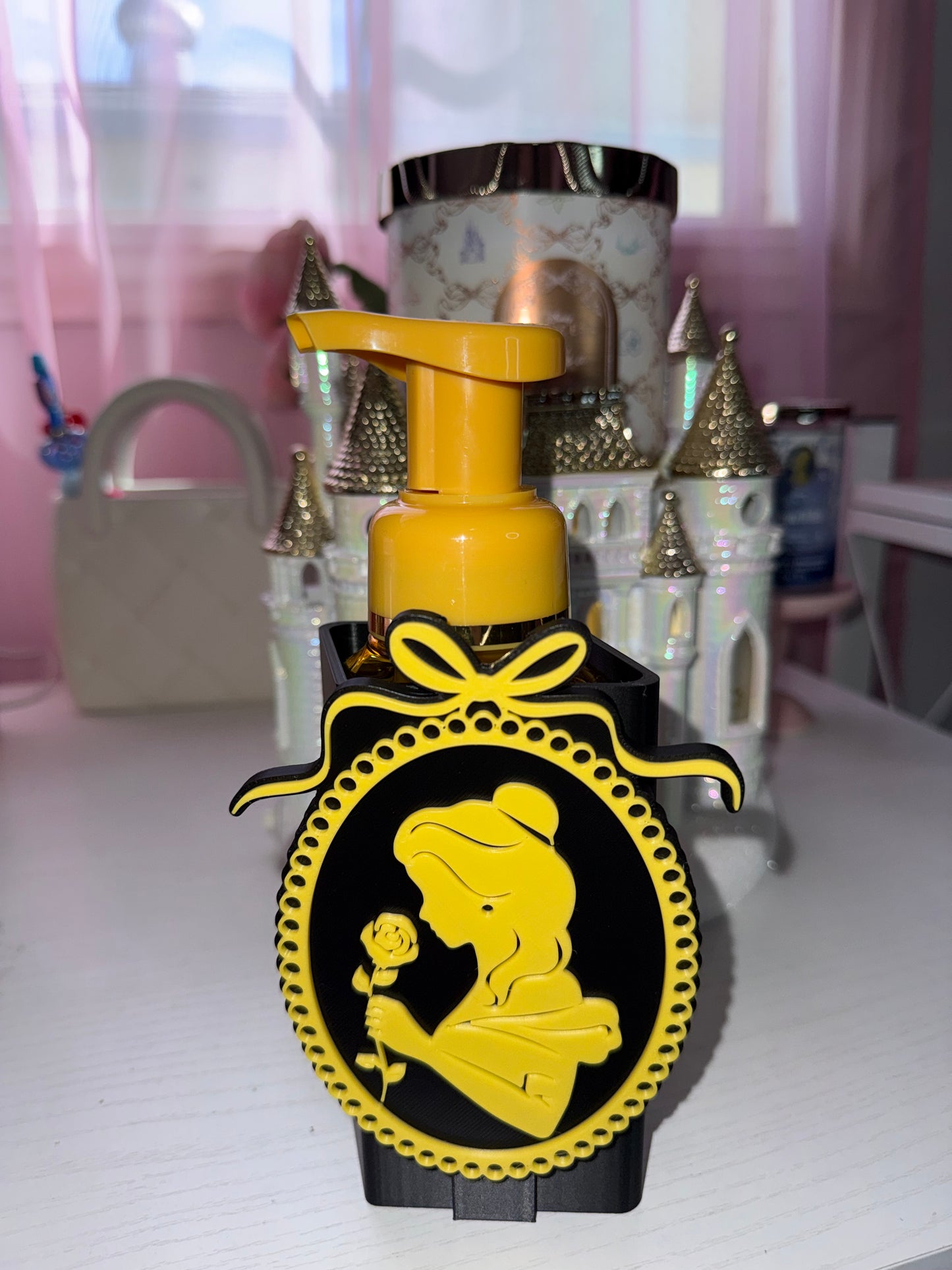 Belle bath and body works soap holder