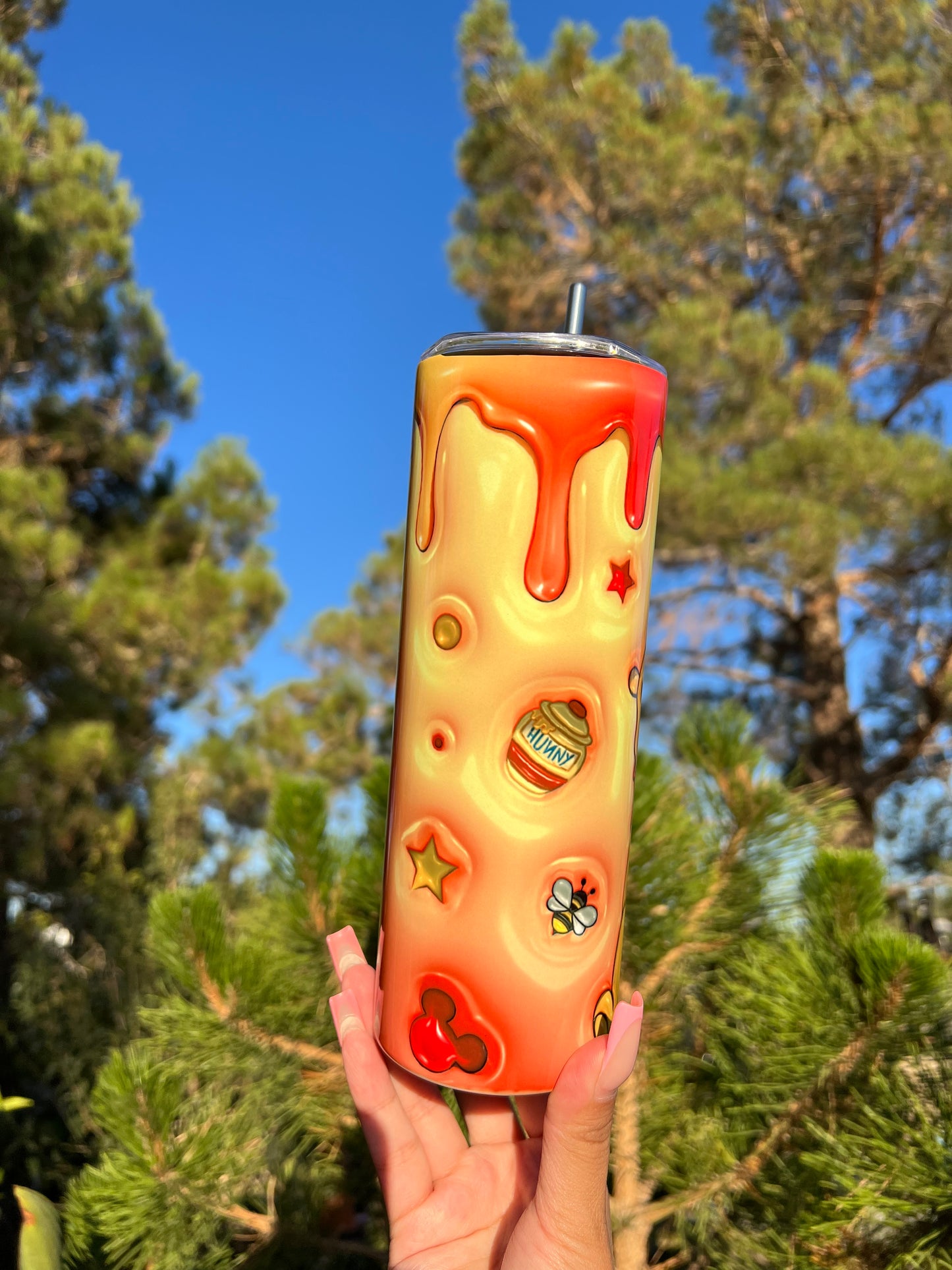 Pooh 3D tumbler