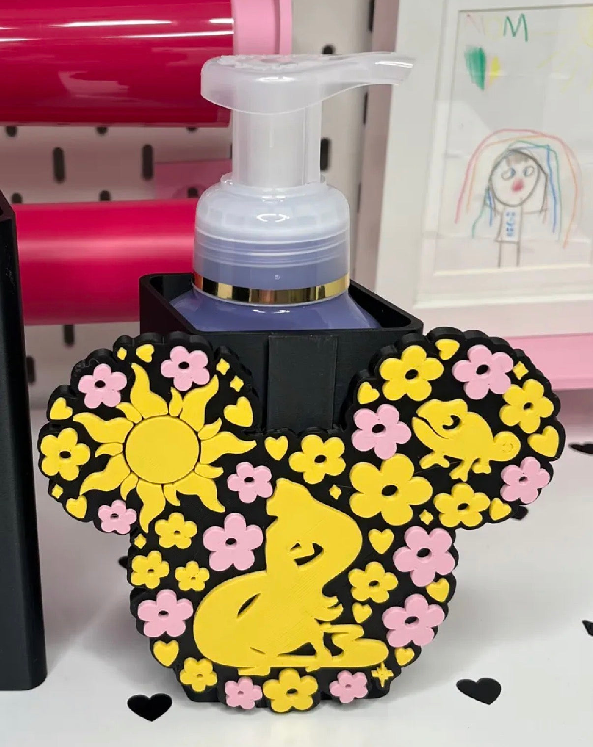 Rapunzel 2.0 soap holder