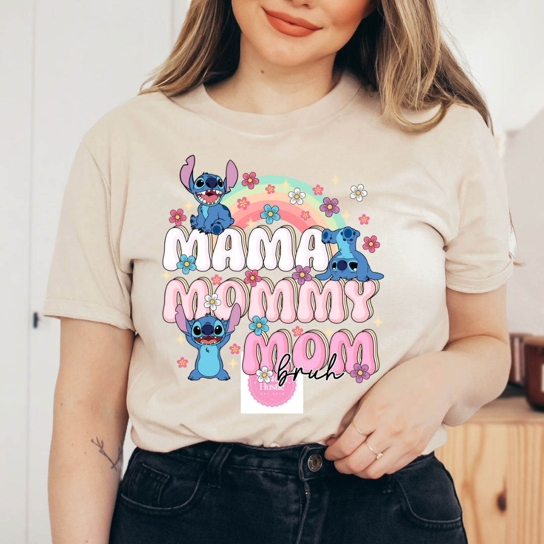 Mama, mommy, mom, bruh T-shirt