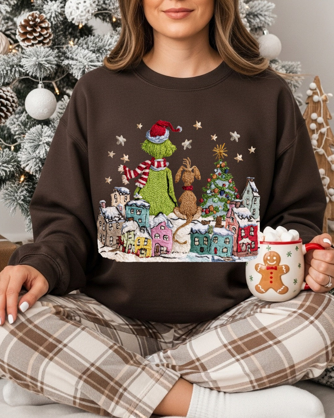 Grinch crewneck