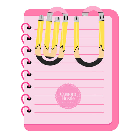 Pencil paper clip/ bookmark