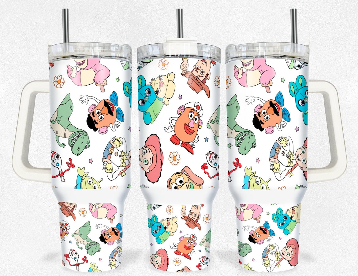 Talking toys 40 oz tumbler