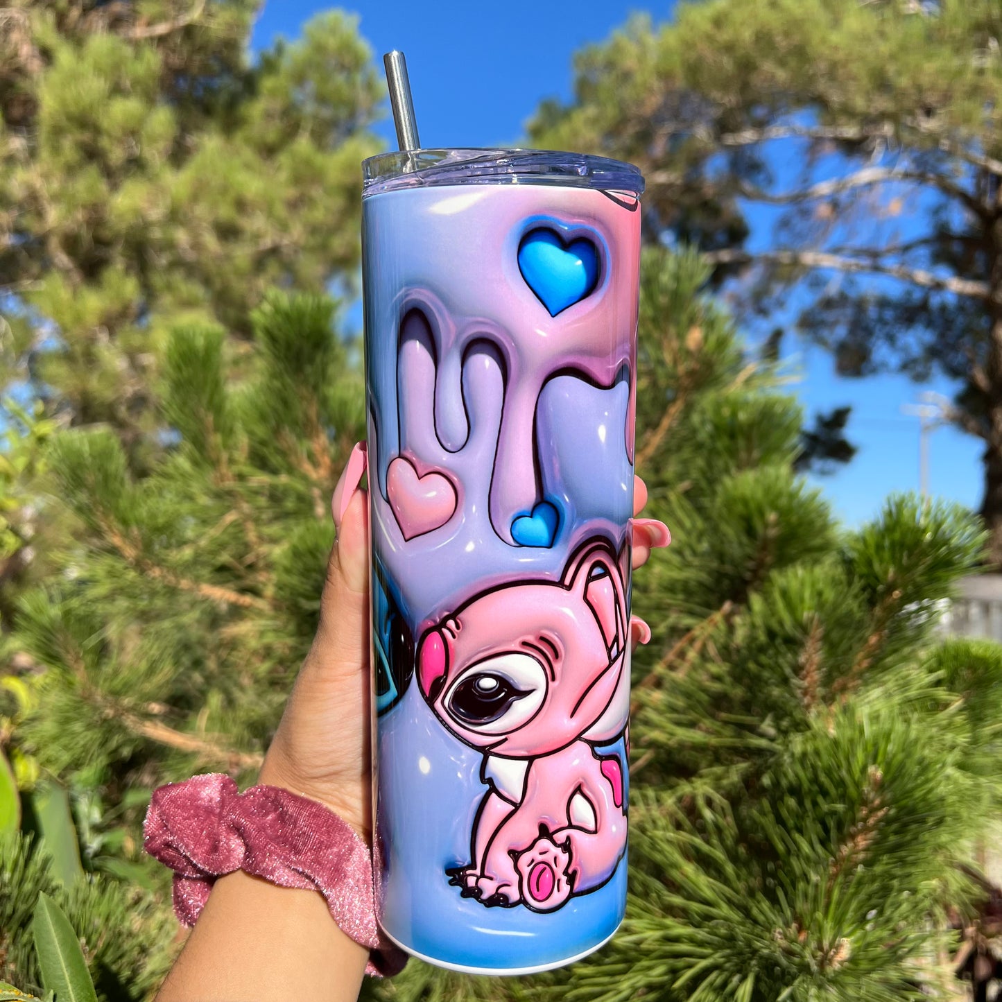 Alien & Angel 3D Tumbler