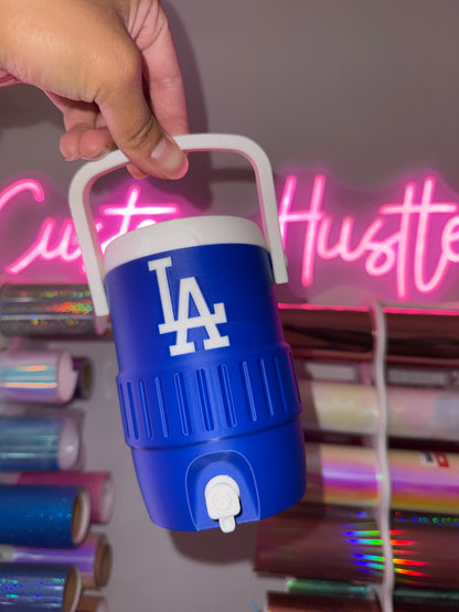Blue La Dodgers 12oz can holder koozie
