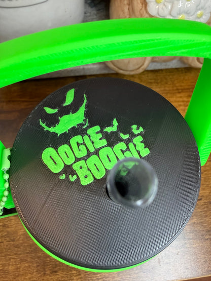 Glow in the dark Oogie boogie can holder koozie