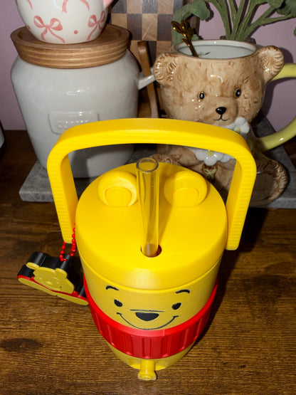 Pooh bear 12 oz can holder(set)
