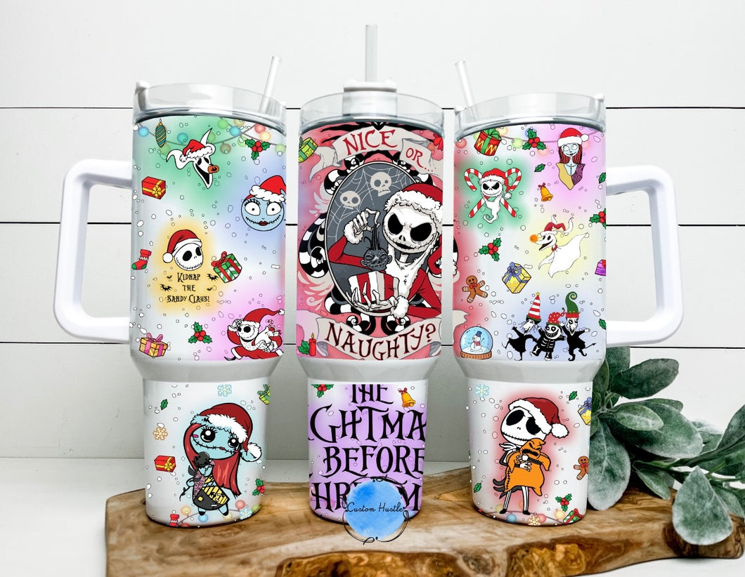 NBC Christmas 40 oz tumbler