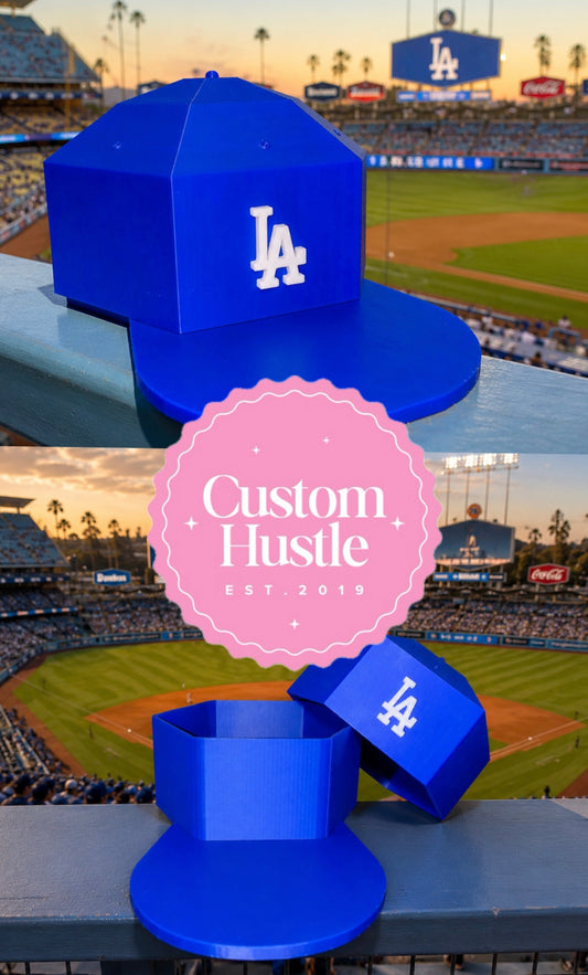 3D Dodgers Hat Gift Box