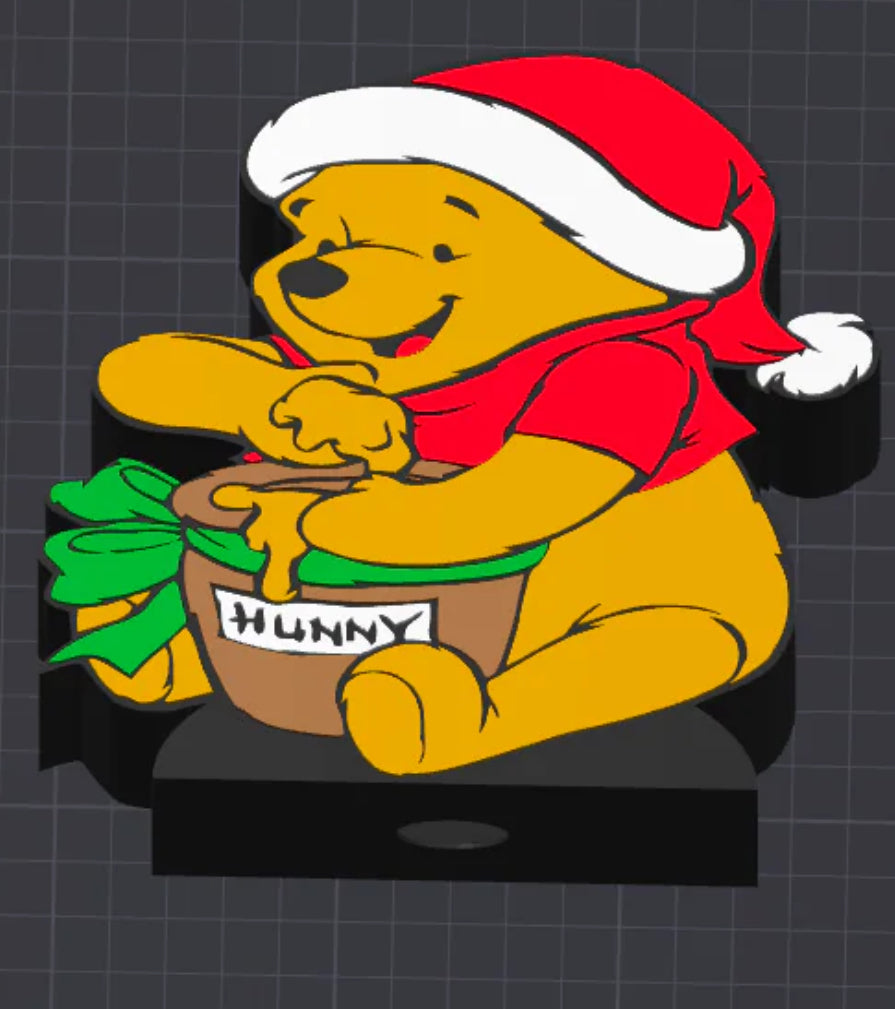 Pooh ChristmasSoap Holder