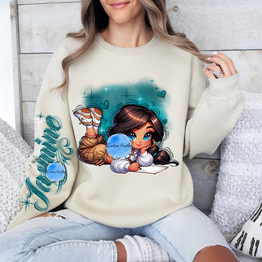 Princess J crewneck