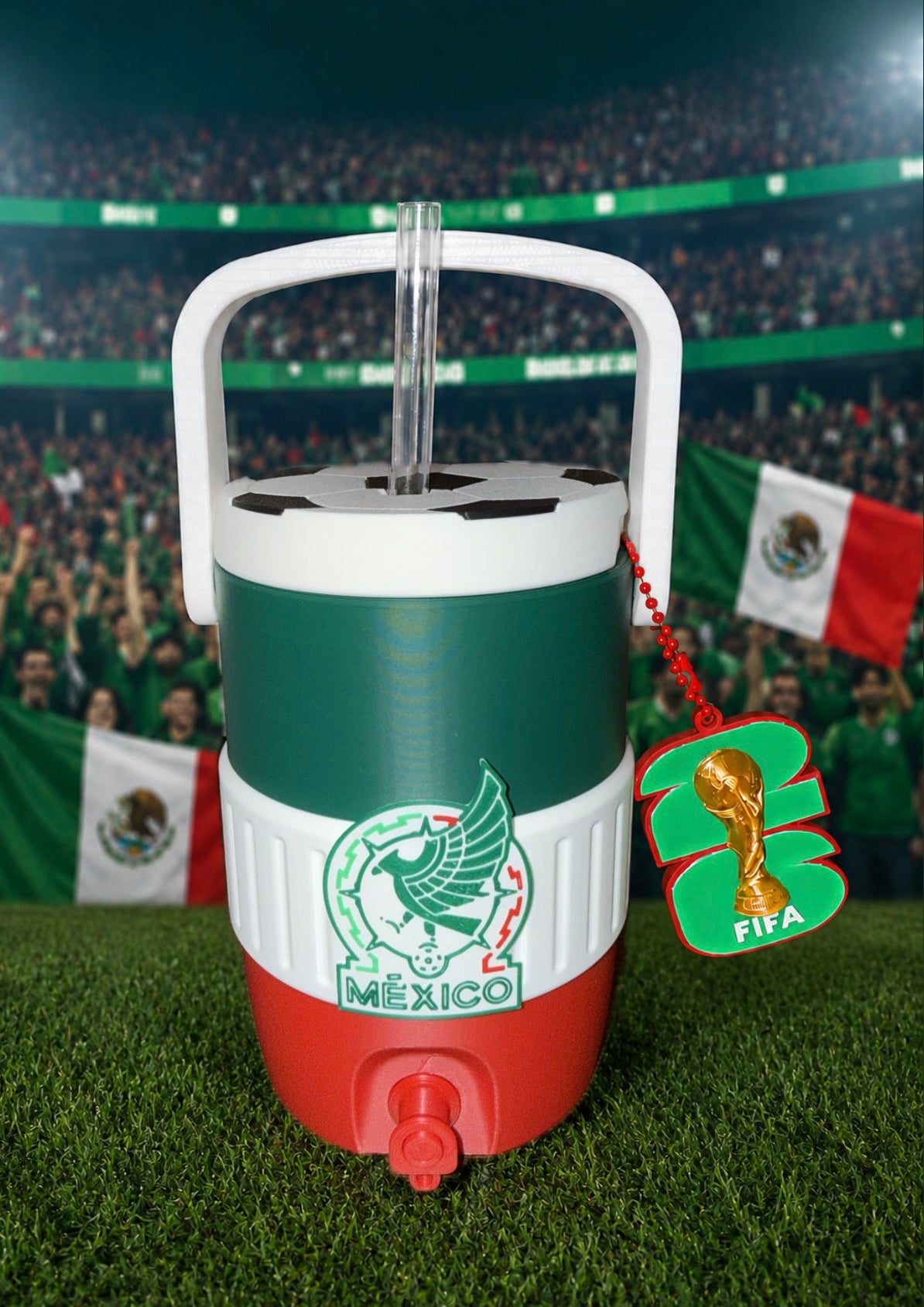 Mexico 12 oz can holder (set)