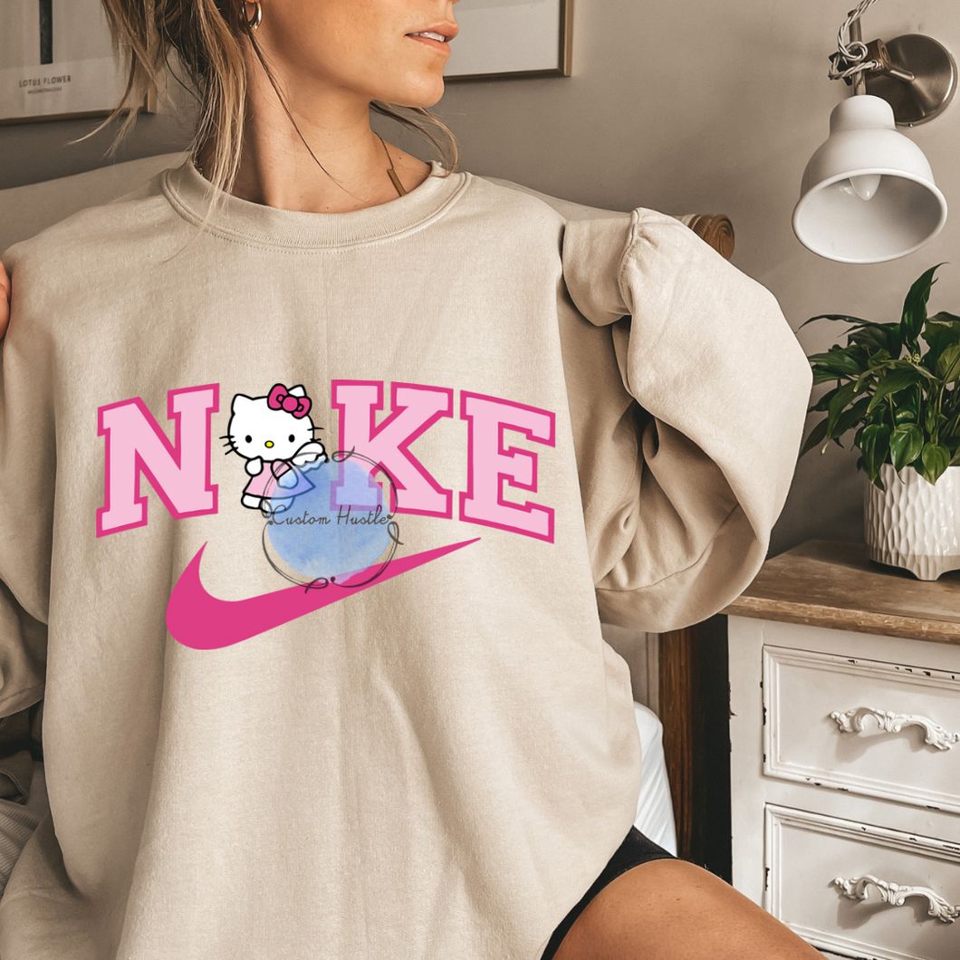 HK Swoosh Crewneck