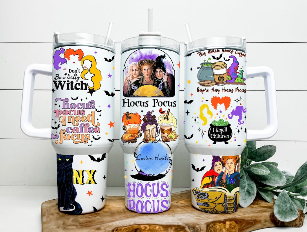 Hocus Sisters 40 oz tumbler