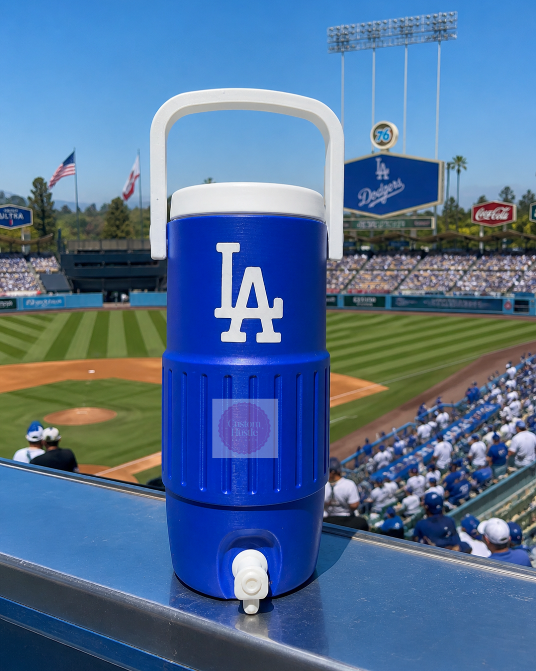 12 oz ( slim can)LA dodgers can holder koozie
