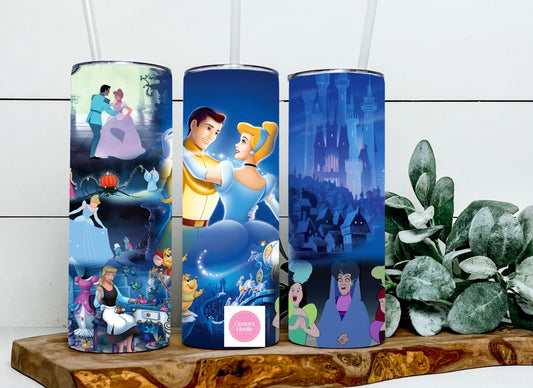 Cinderella 20 oz tumbler
