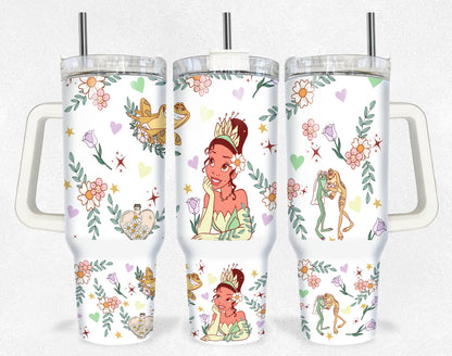 Princess tiana 40 oz tumbler