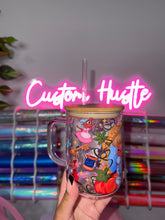 Load image into Gallery viewer, Cinderella glass can mug
