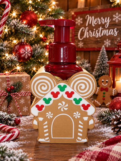 Gingerbread house soap holder