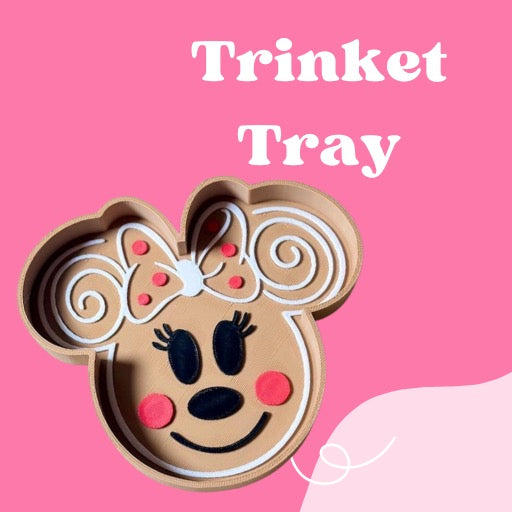 Minnie gingerbread trinket tray