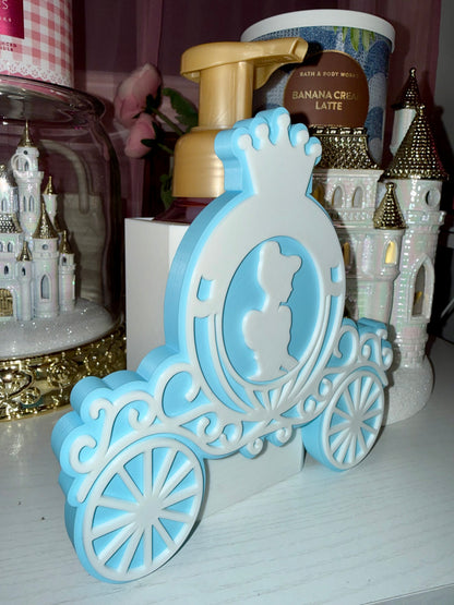 Cinderella bath & body works soap holder