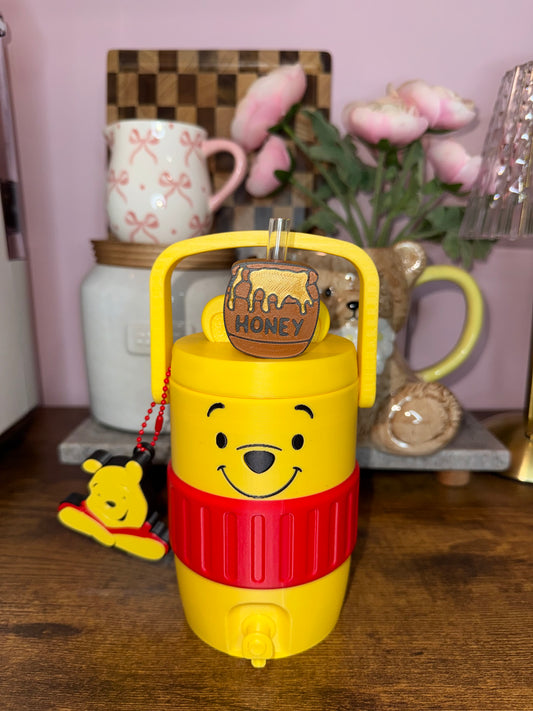 Pooh bear 12 oz can holder(set)