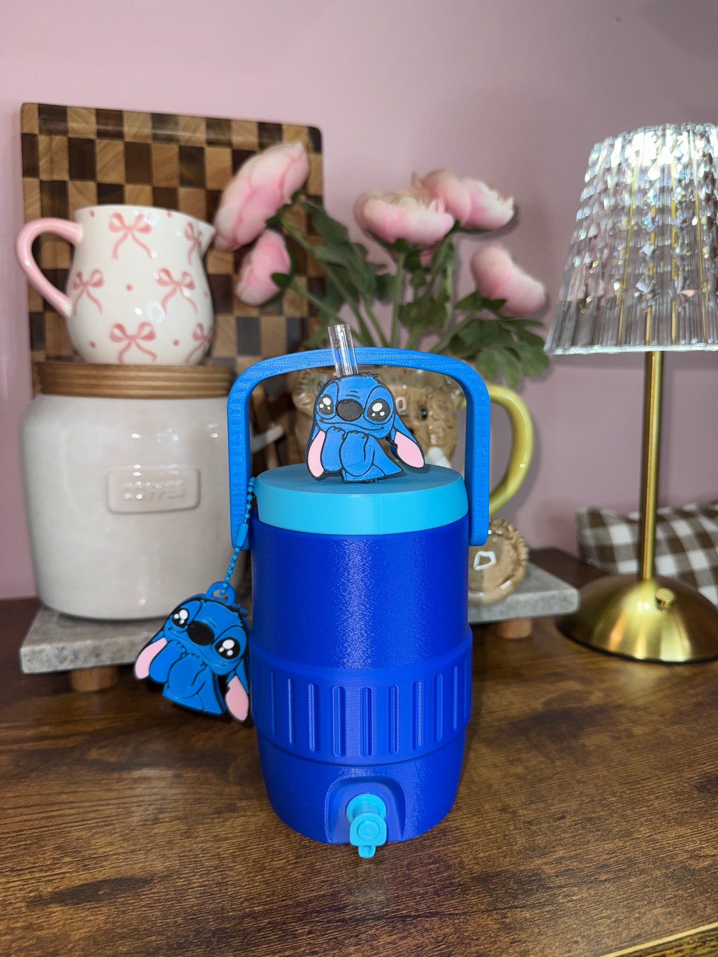 Stitch can holder koozie