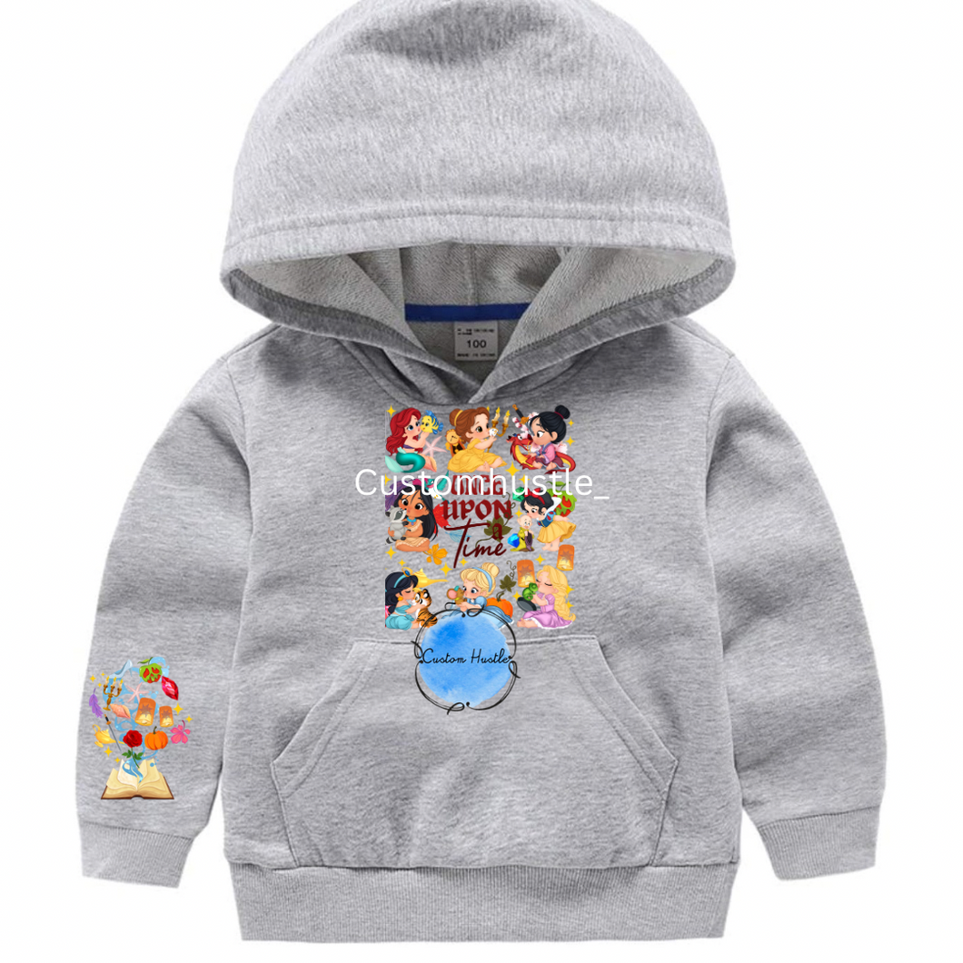 Toddler baby princess hoodie