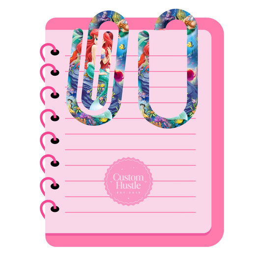 Ariel paper clip / bookmark