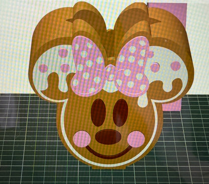 Minnie gingerbread soap holder