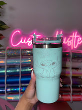 Load image into Gallery viewer, Engraved stitch 20 oz tumbler
