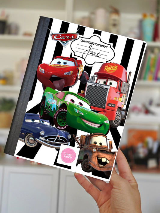 Cars Composition Book