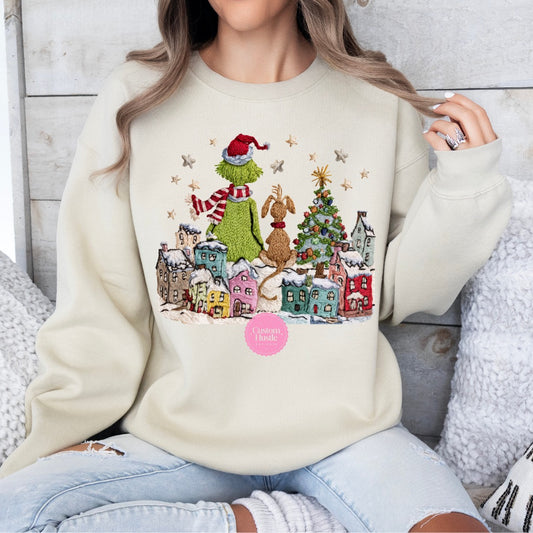 Grinch crewneck