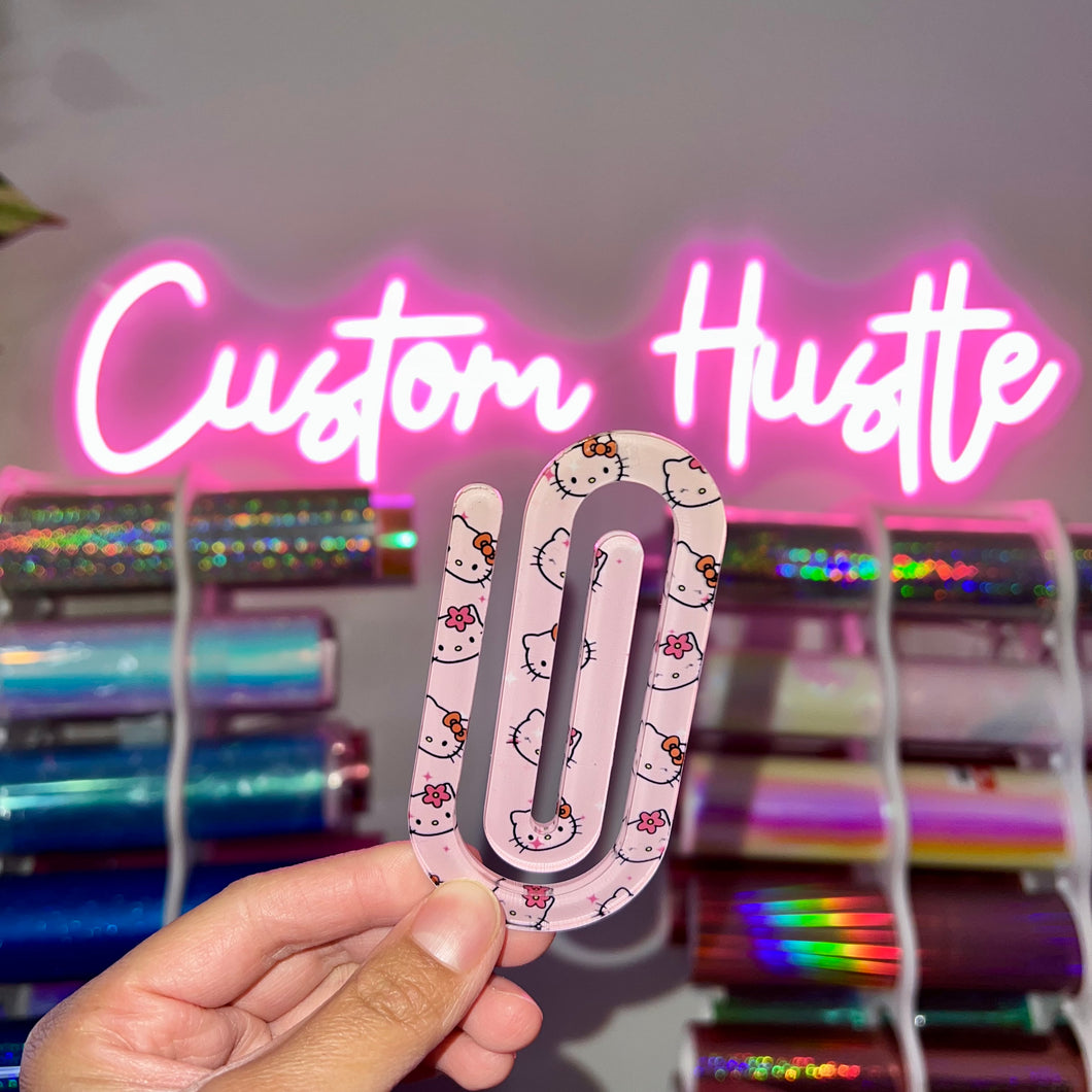 HK Paper clip/bookmark