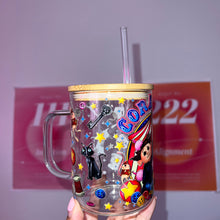 Load image into Gallery viewer, Coraline Glass Can Mug
