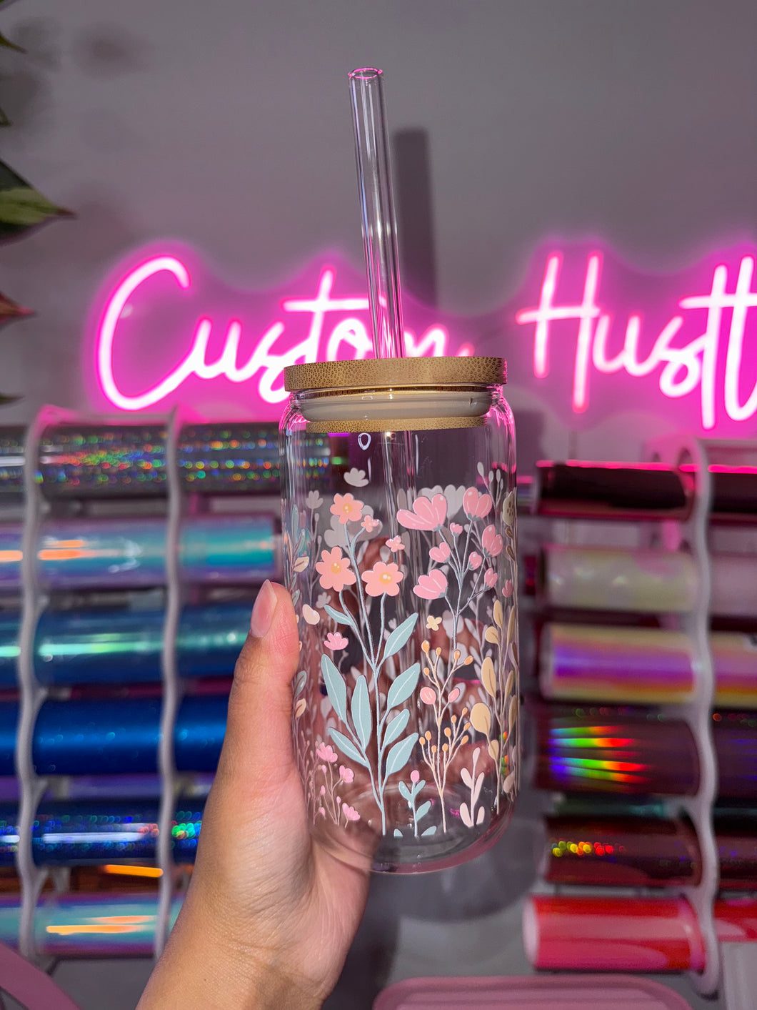 Spring/summer glass can