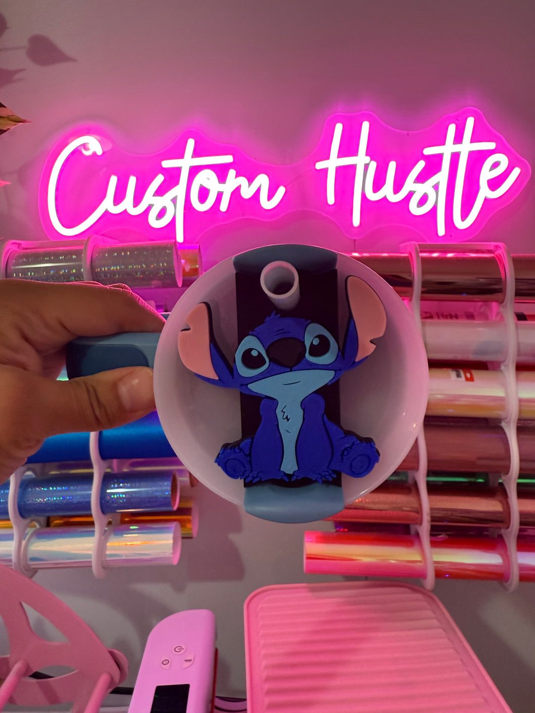 30 oz stitch Stanley topper