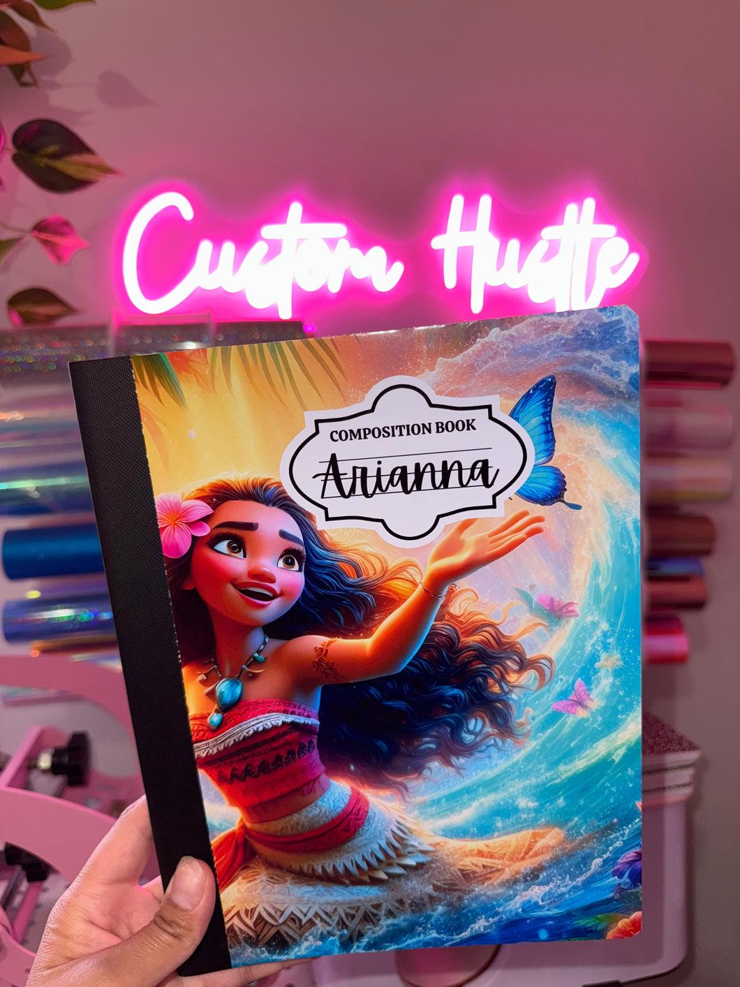 Moana Composition Book