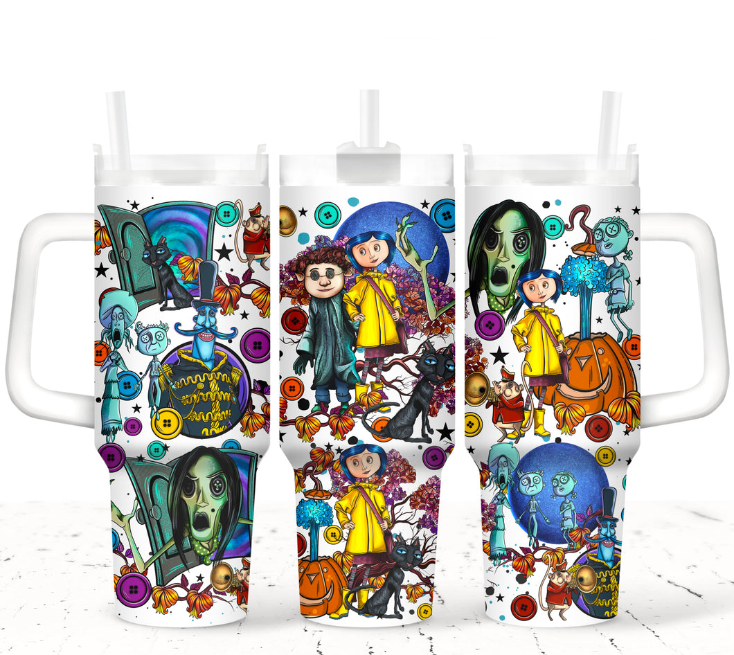 Coraline 40 oz tumbler