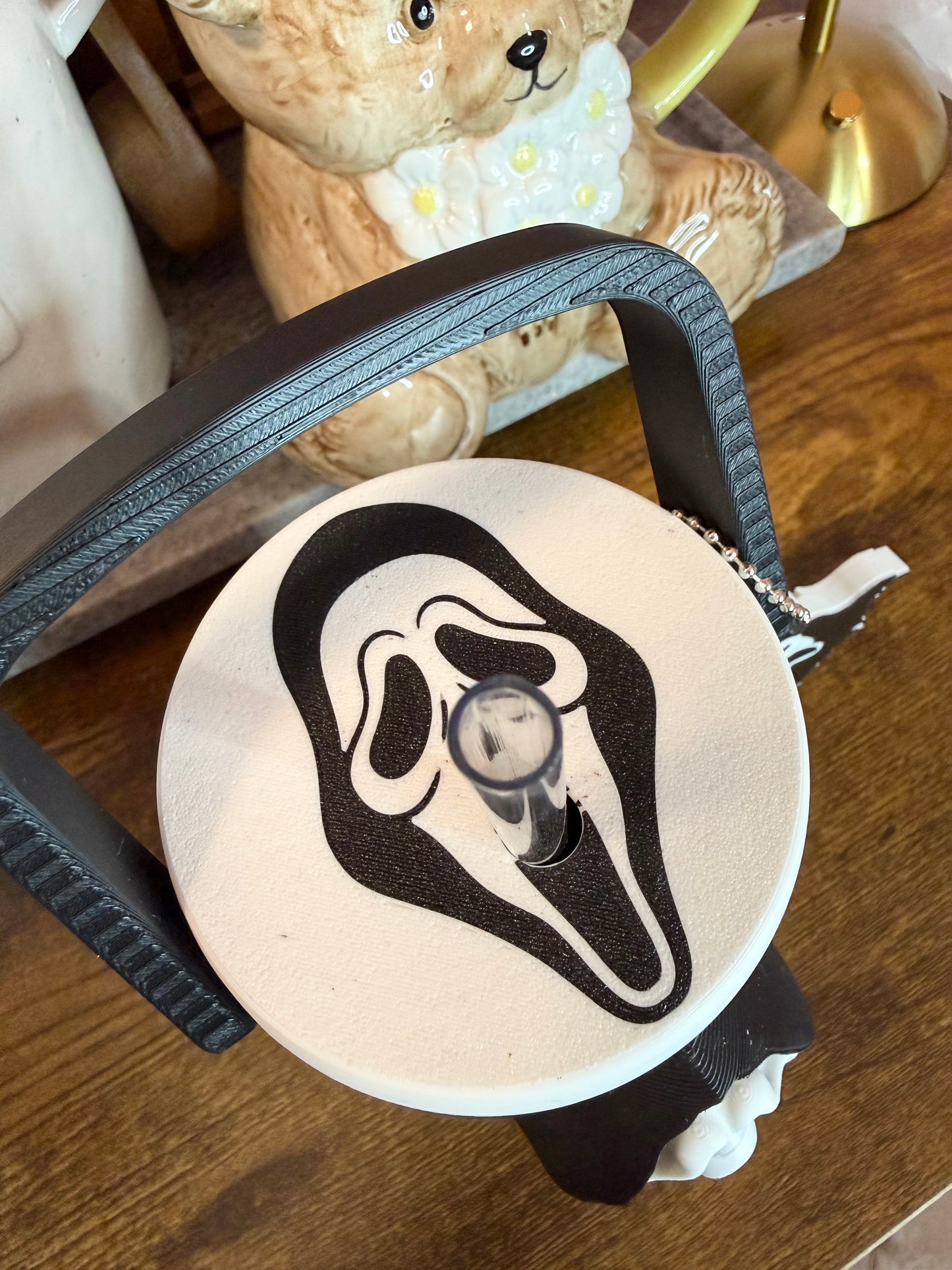 Ghostface can holder koozie
