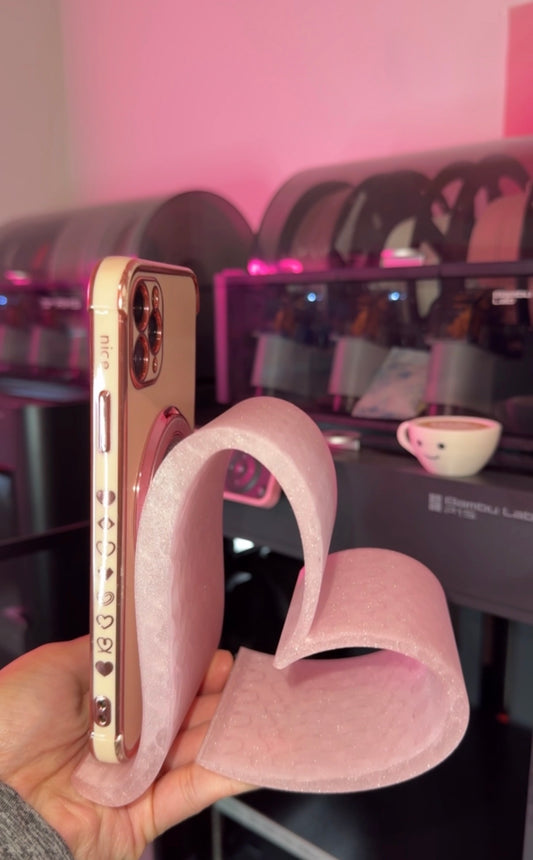 Heart phone stand holder