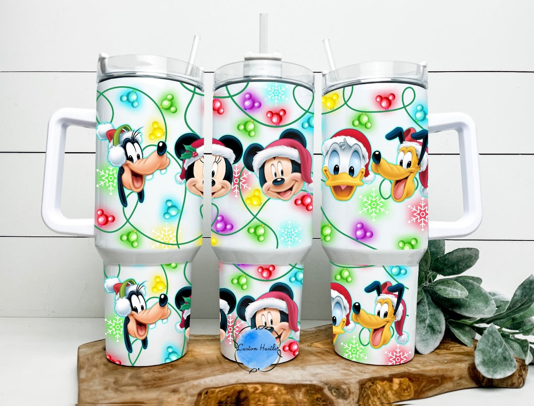 Mouse & friends 40 oz tumbler