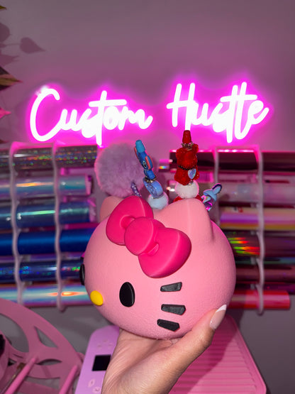 Large HK pen / makeup brush holder