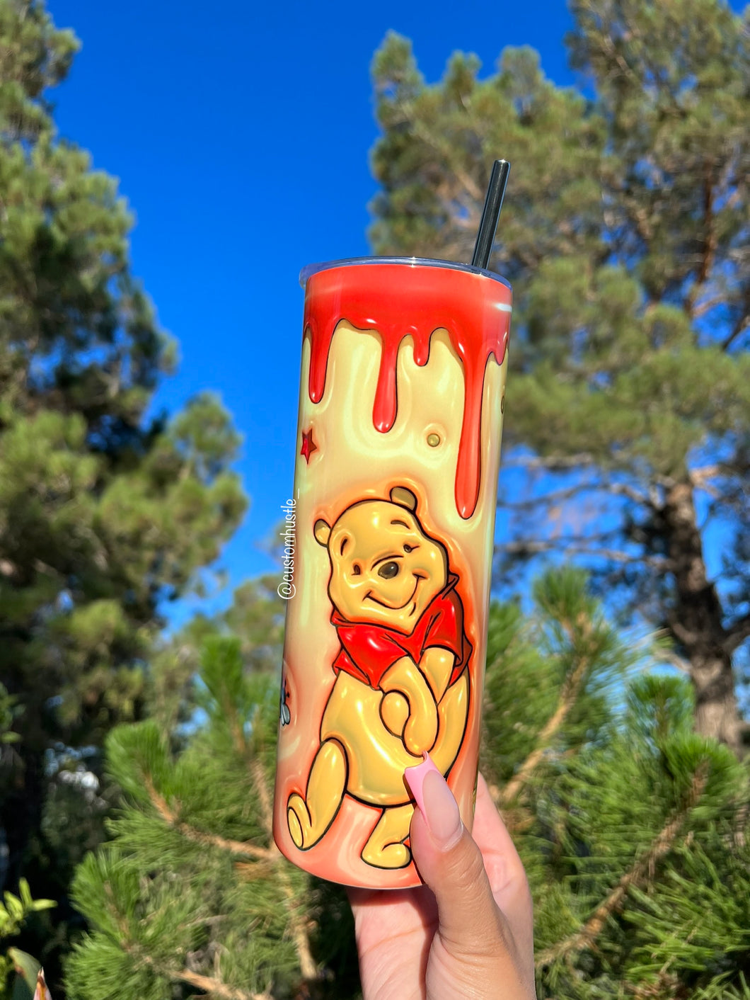 Pooh 3D tumbler