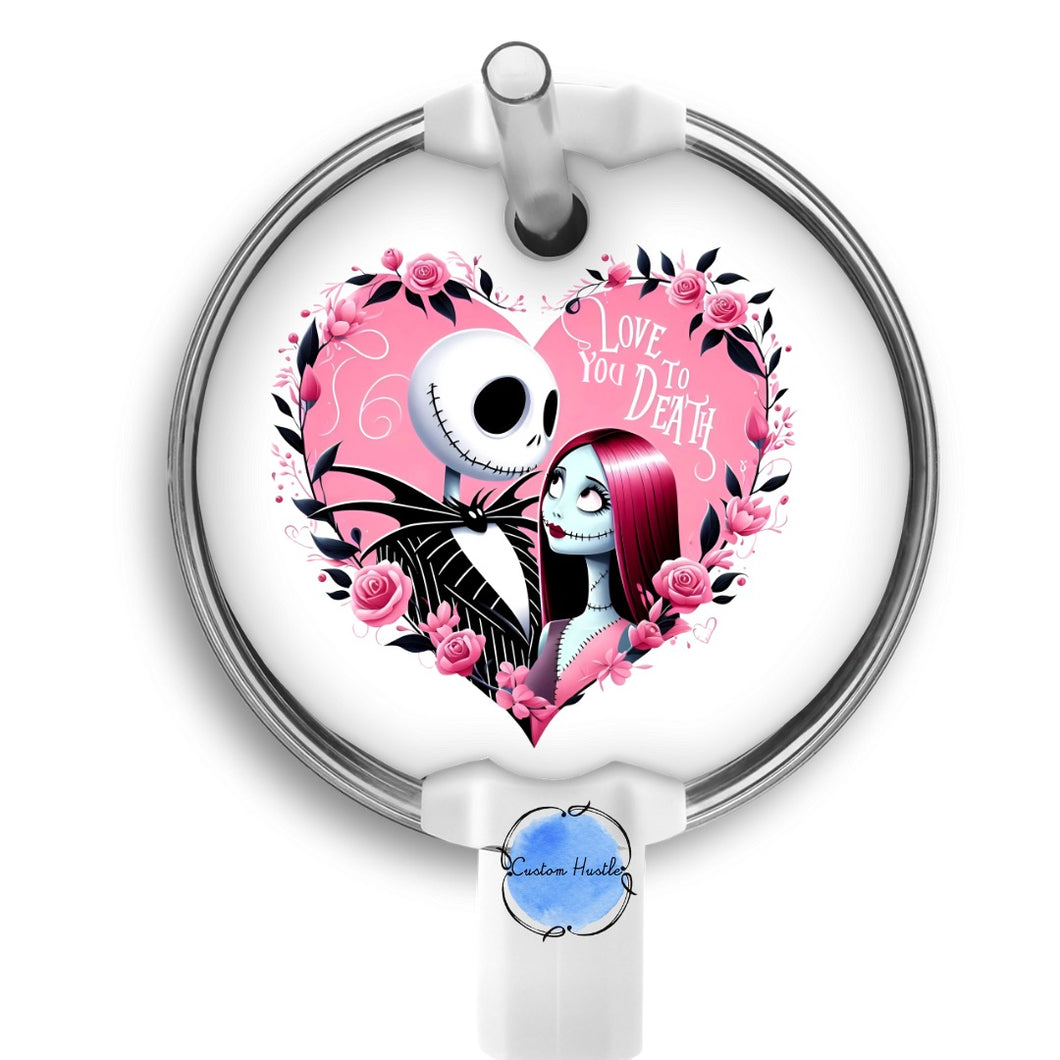 Jack & Sally valentine Stanley topper