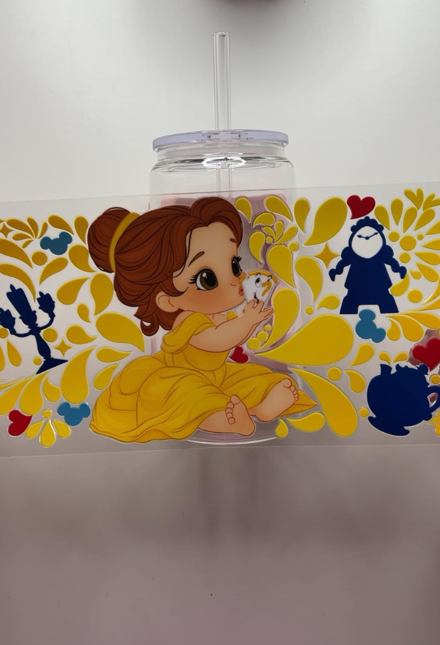 Baby belle glass can