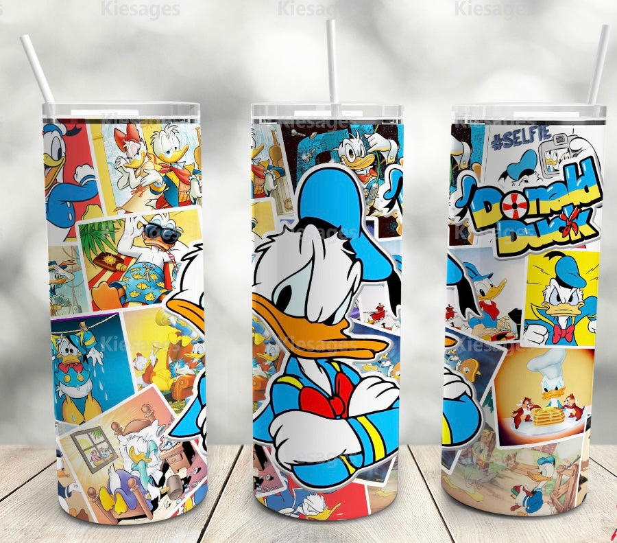 Donald Duck 20 oz tumbler